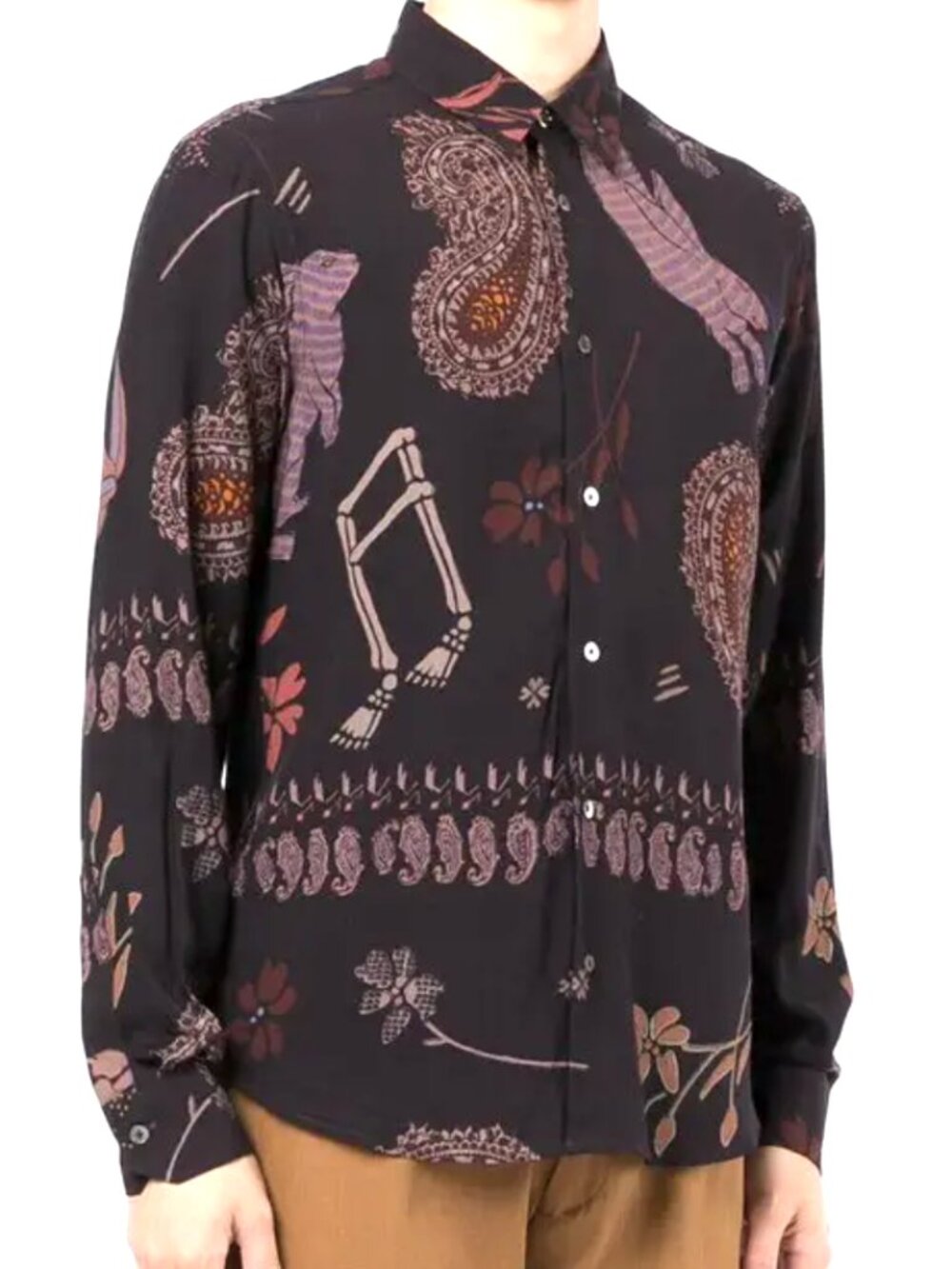 Paul Smith Paisley Print Rabbit Shirt